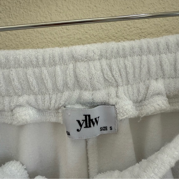 Yllw The Label Out Of Office Terry Shorts Small - Picture 5 of 6
